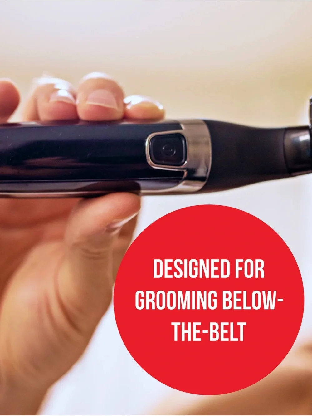 Happy Nuts The Ballber Electric Hair Trimmer - Red